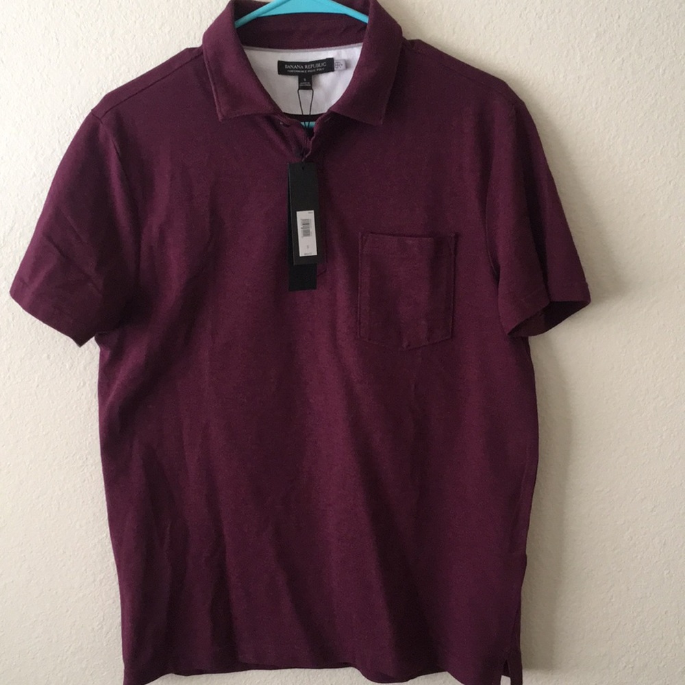 Banana Republic Polo T shirt. NWT